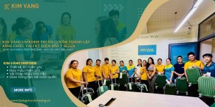 Kim Vàng Uniform Tri Ân 14 Năm Thành Lập Bằng Chiếc Vali Kỷ Niệm Đầy Ý Nghĩa