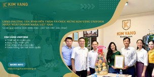UBND Phường Tân Bình Đến Thăm Và Chúc Mừng Kim Vàng Uniform Nhân Ngày Doanh Nhân Việt Nam