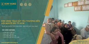 Kim Vàng Trao Gửi Yêu Thương Đến Hội Người Mù TP.HCM