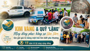 Kim Vàng & Quỹ “Lặng” | Hành Trình Sẻ Chia Vì Cộng Đồng