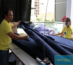 Quy Trình Cắt – May Hàng May Đo Và Một Số Chất Liệu Vải Ở Kim Vàng