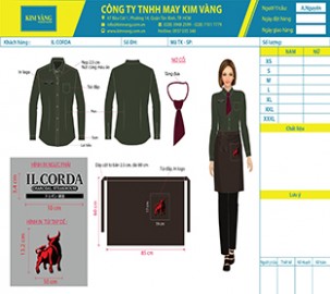 Chỉ Cần 15 Phút Để Bạn Có Áo Đồng Phục Nhà Hàng Đẹp Và Chất Lượng