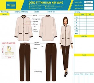May Đồng Phục Khách Sạn Buồng Phòng Ở TP HCM