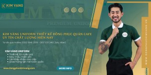 Kim Vàng Uniform Thiết Kế Đồng Phục Quán Cafe Uy Tín Chất Lượng Hiện Nay
