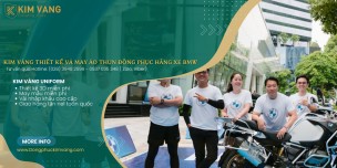 Kim Vàng Thiết Kế Và May Áo Thun Đồng Phục Cho BMW