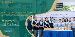 Feedback Đồng Phục Fumakilla: Sự Chuyên Nghiệp Tôn Dáng Đến Từ Kim Vàng Uniform