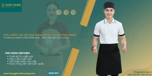 Top 5 Mẫu Tạp Dề Nhà Hàng Được Ưa Chuộng Nhất