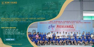 Đồng Phục Pickleball Cao Cấp Thiết Kế Thể Thao Chuyên Nghiệp Tại Kim Vàng