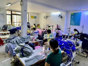 Năng lực sản xuất thực tế tại xưởng may đồng phục Kim Vàng