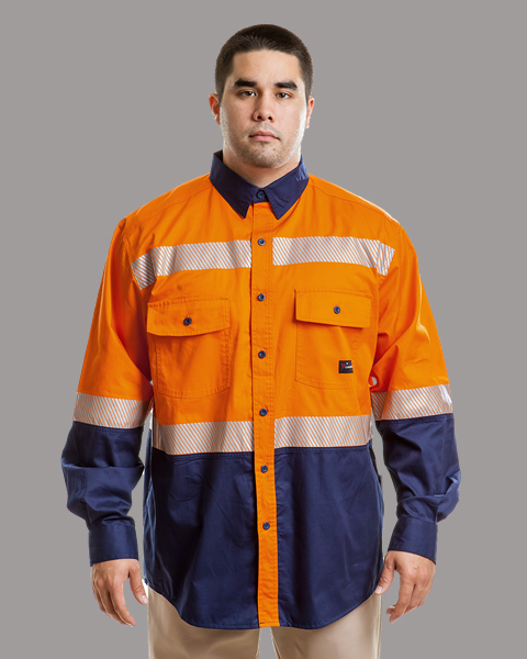 ÁO SƠ MI PHẢN QUANG MẪU 17