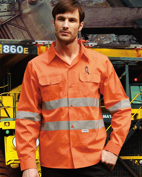 ÁO SƠ MI PHẢN QUANG MẪU 39