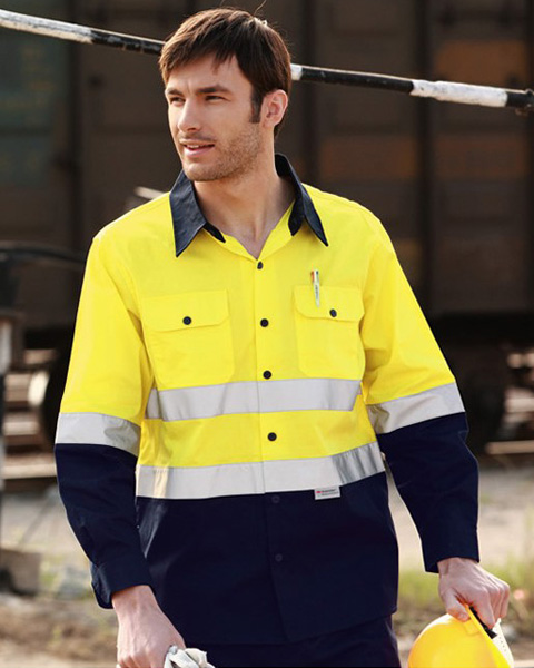 ÁO SƠ MI PHẢN QUANG MẪU 45