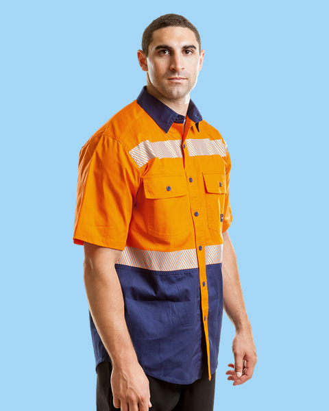 ÁO SƠ MI PHẢN QUANG MẪU 48