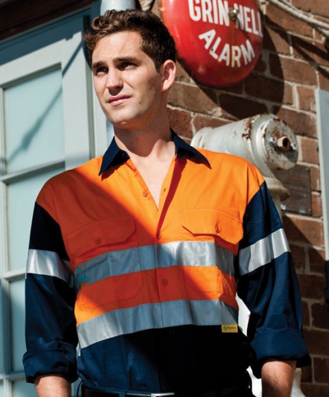 ÁO SƠ MI PHẢN QUANG MẪU 71