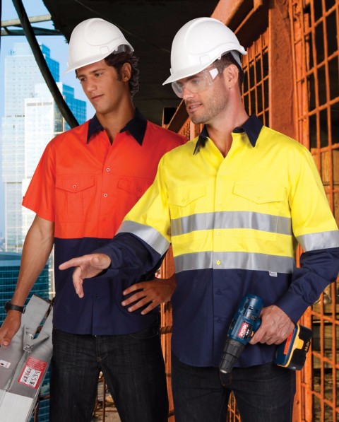 ÁO SƠ MI PHẢN QUANG MẪU 74