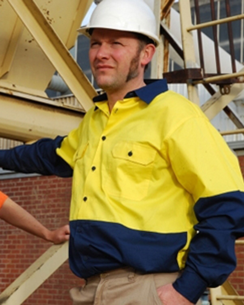 ÁO SƠ MI PHẢN QUANG MẪU 87