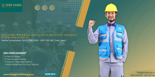 Industrial Workwear High-Quality Industrial Uniforms by Kim Vàng Garment