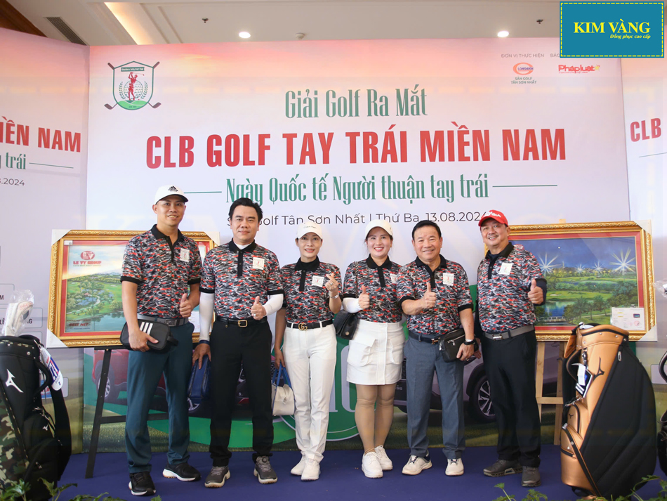 giai golf ra mat clb dong phuc golf tay trai mien nam