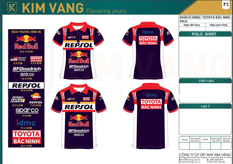 thiet ke dong phuc toyota bac ninh