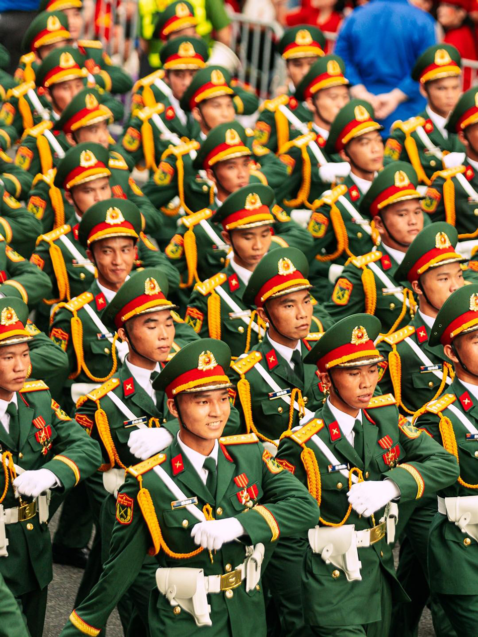 hinh anh dep trong buoi tong duyet binh