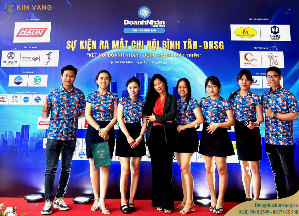 Kim Vàng tại sự kiện ra mắt chi hội Bình Tân