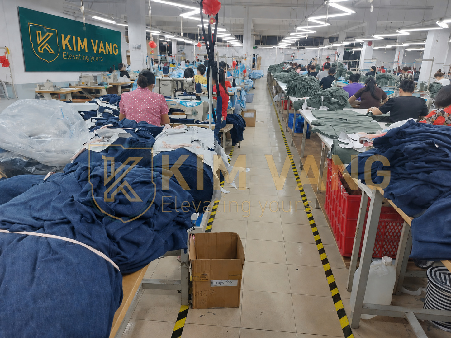 Xưởng may Kim Vàng tại TP.HCM