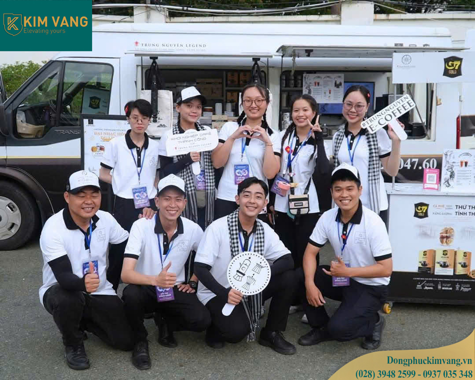 kim vang uniform may dong phuc tap doan trung nguyen legned