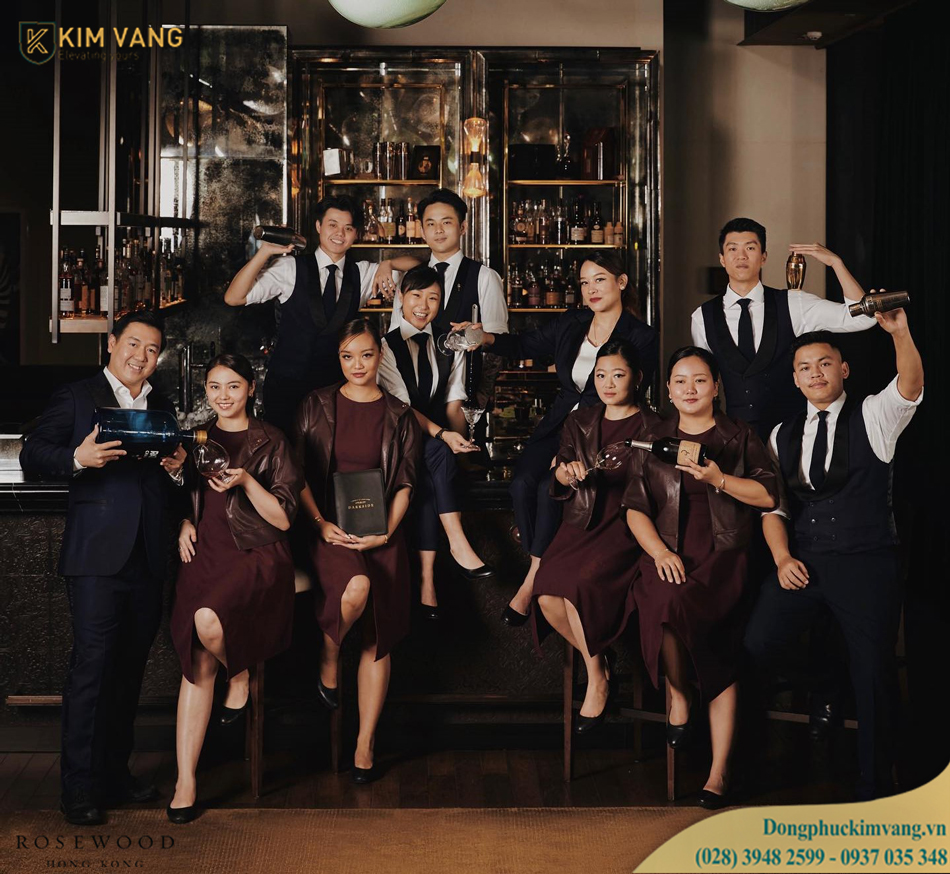 Đội ngũ bartender Rosewood Hong Kong