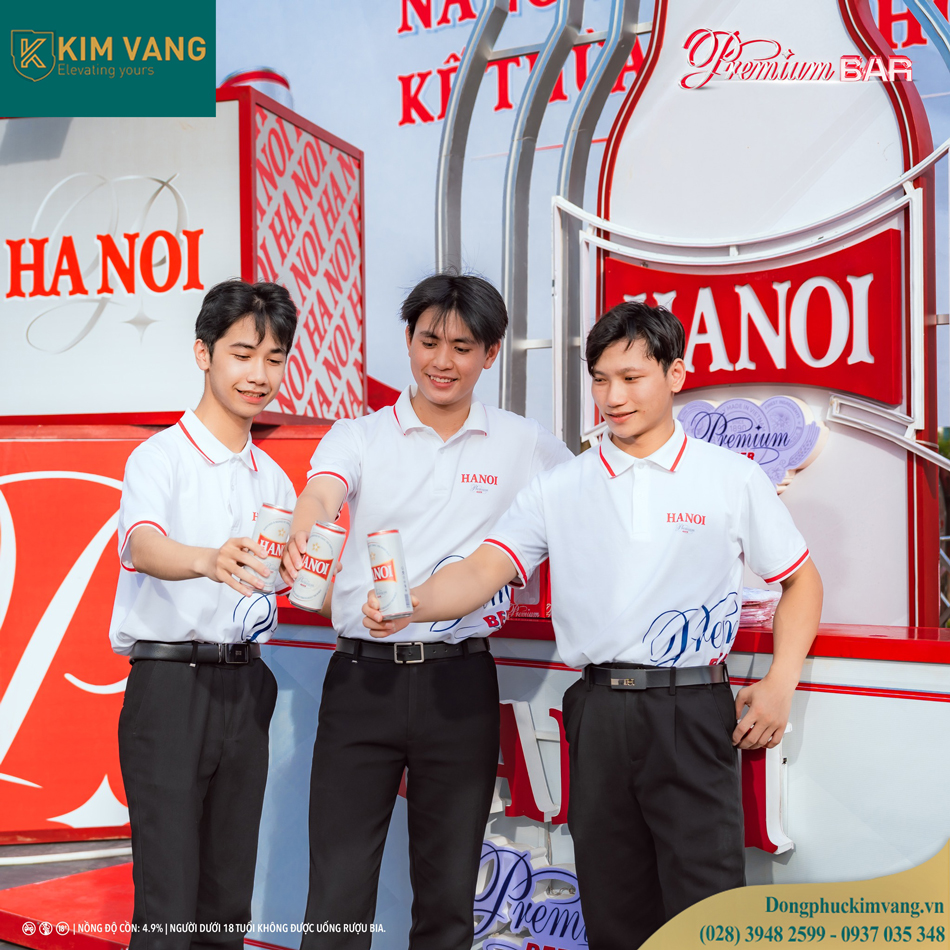 dong phuc ao thun ha noi beer