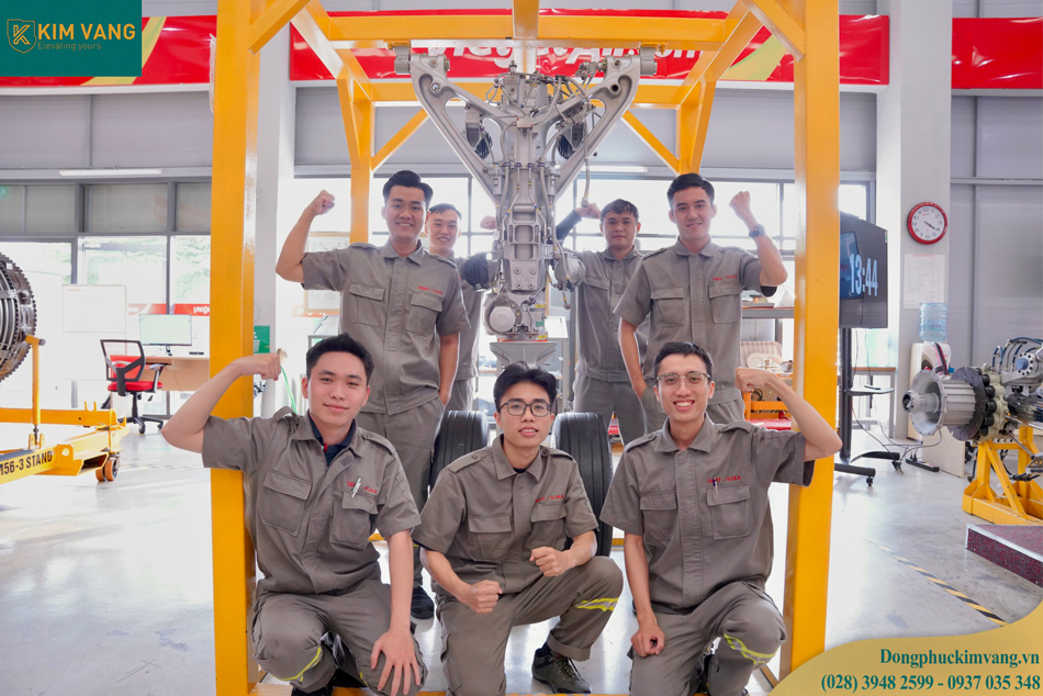 dong phuc bo phan ky thuat hang khong