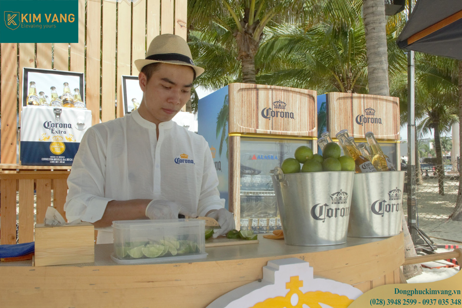 đồng phục corona beer