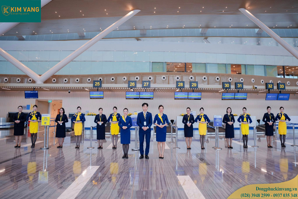 dong phuc hang bay Vietravel Airlines