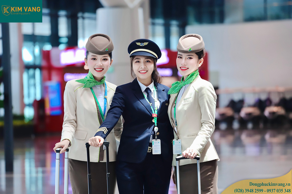 dong phuc hang hang khong Bamboo Airways