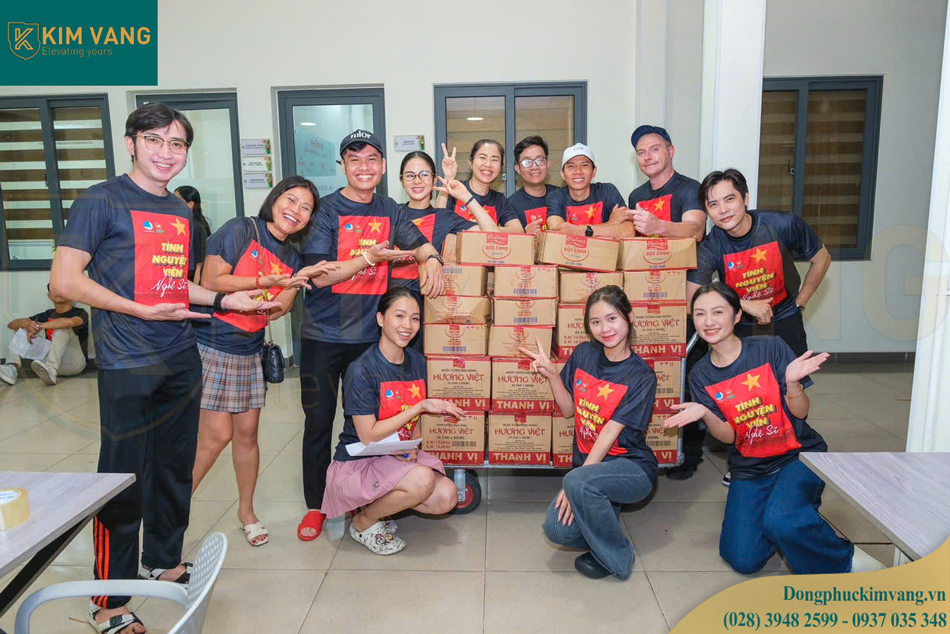 dong phuc mang lai su thoai mai nang dong cho cac tinh nguyen vien