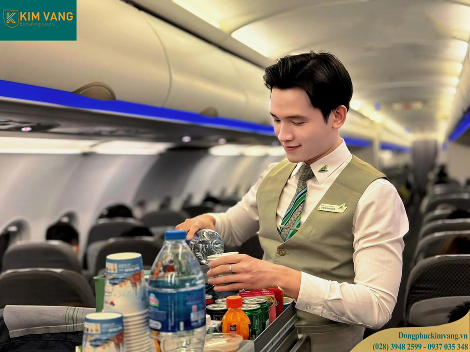 dong phuc tiep vien truong Bamboo Airways