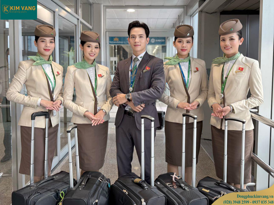 dong phuc to phi hanh doan Bamboo Airways