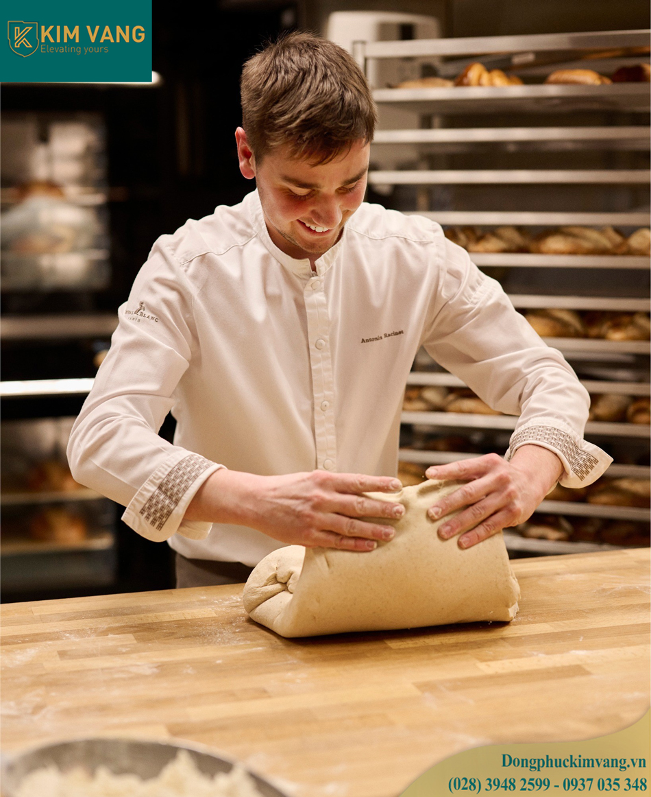 mau ao dong phuc nhan vien bep banh kimvang vn