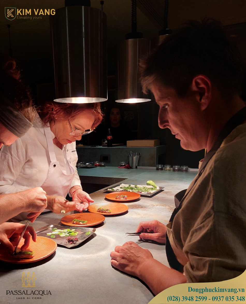 nhan vien bep banh Passalacqua kim vang vn