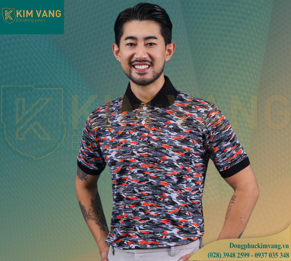 áo thun đồng phục vải xuất khẩu đồng phục kim vàng thiết kế và sản xuất