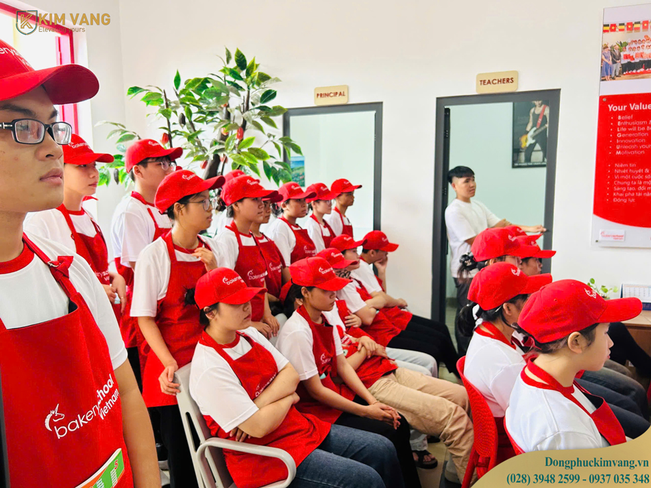 bo dong phuc ao thun tap de non khach hang puratos