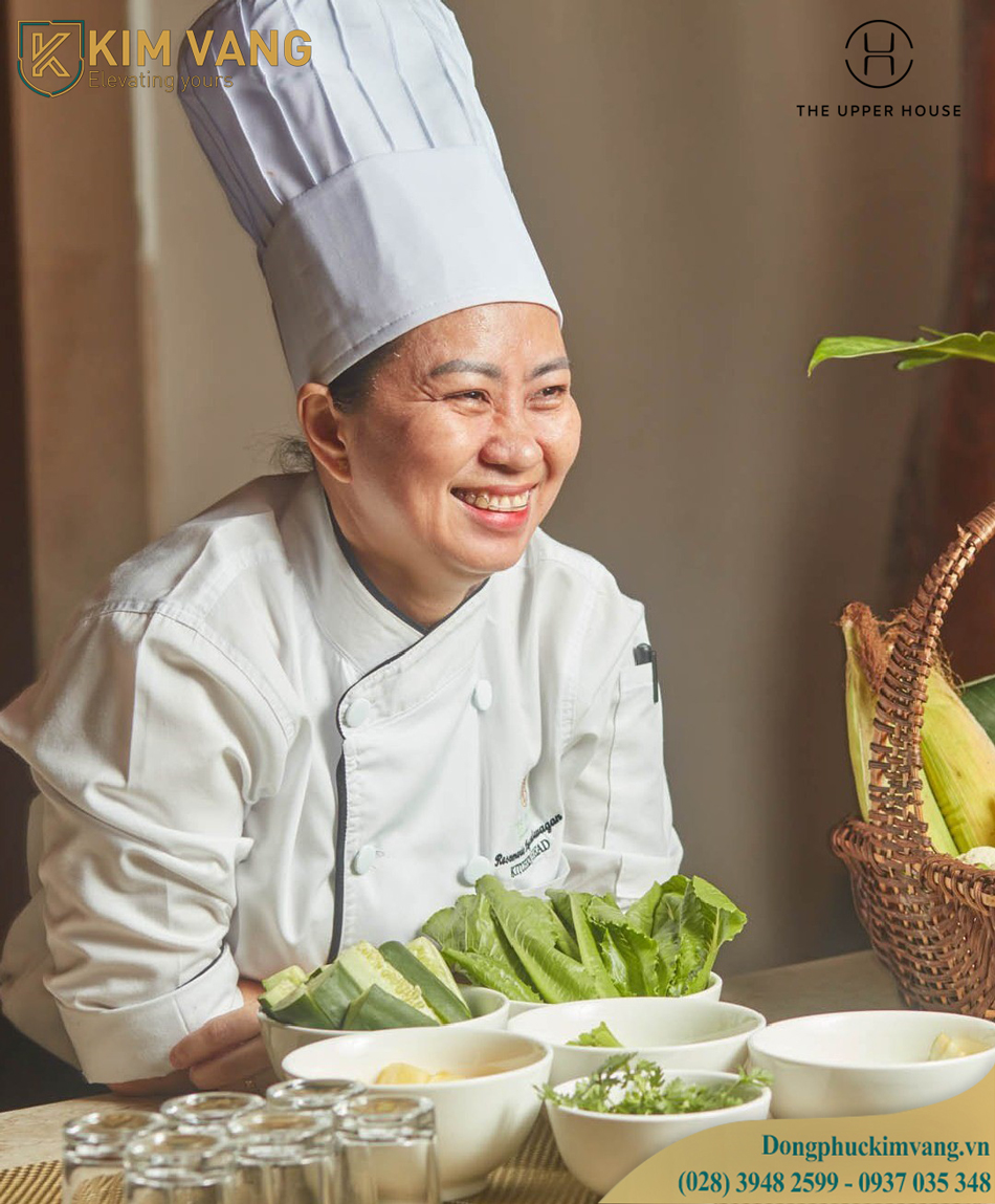 Đồng phục đầu bếp tại The Upper House, Hong Kong