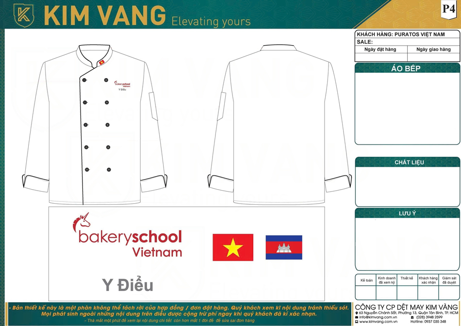 thiet ke mau ao dau bep dong phuc dongphuckimvang vn