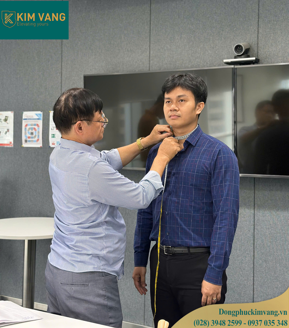 dịch vụ may đo tận nơi của Kim Vàng