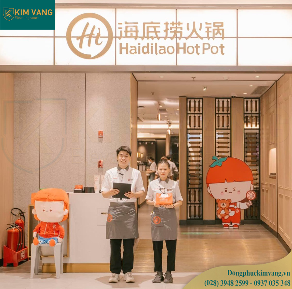 dong phuc nhan vien order haidilao