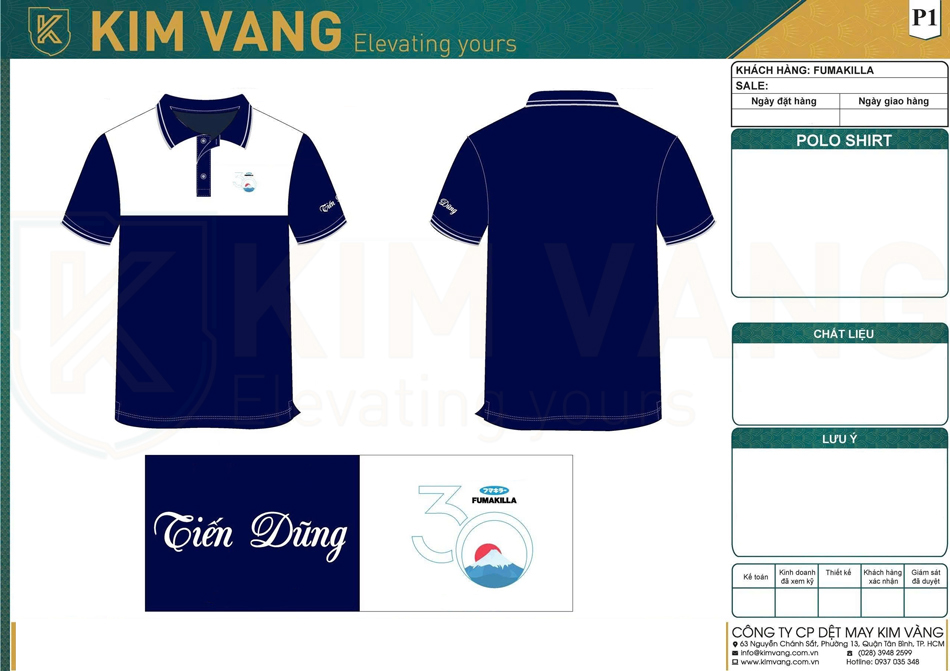 thiet ke dong phuc cong ty Fumakilla