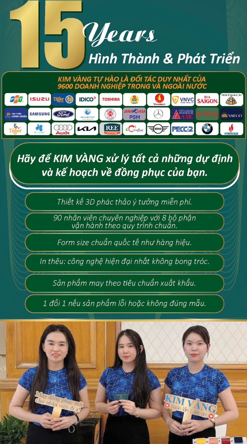 Kim Vàng Group Vị Thế Công Ty May Top 1 Việt Nam Được Thiết Lập Bằng Thực Lực