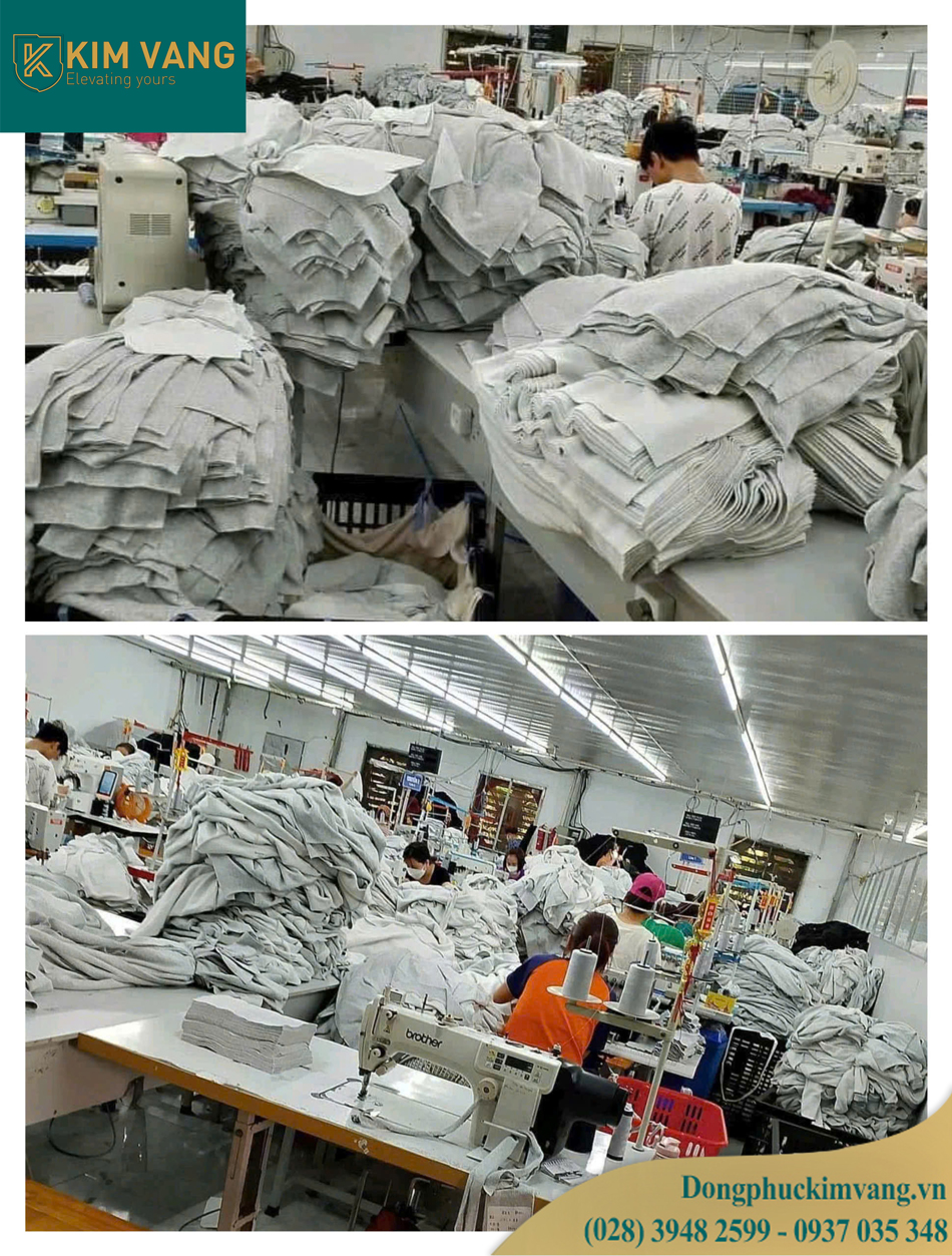 Kim Vàng Garment Xưởng Sản Xuất Áo Đồng Phục
