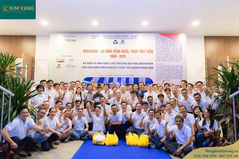 dong phuc ky niem 25 nam thanh lap