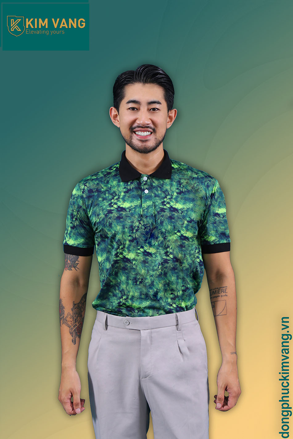 may đồng phục golf 