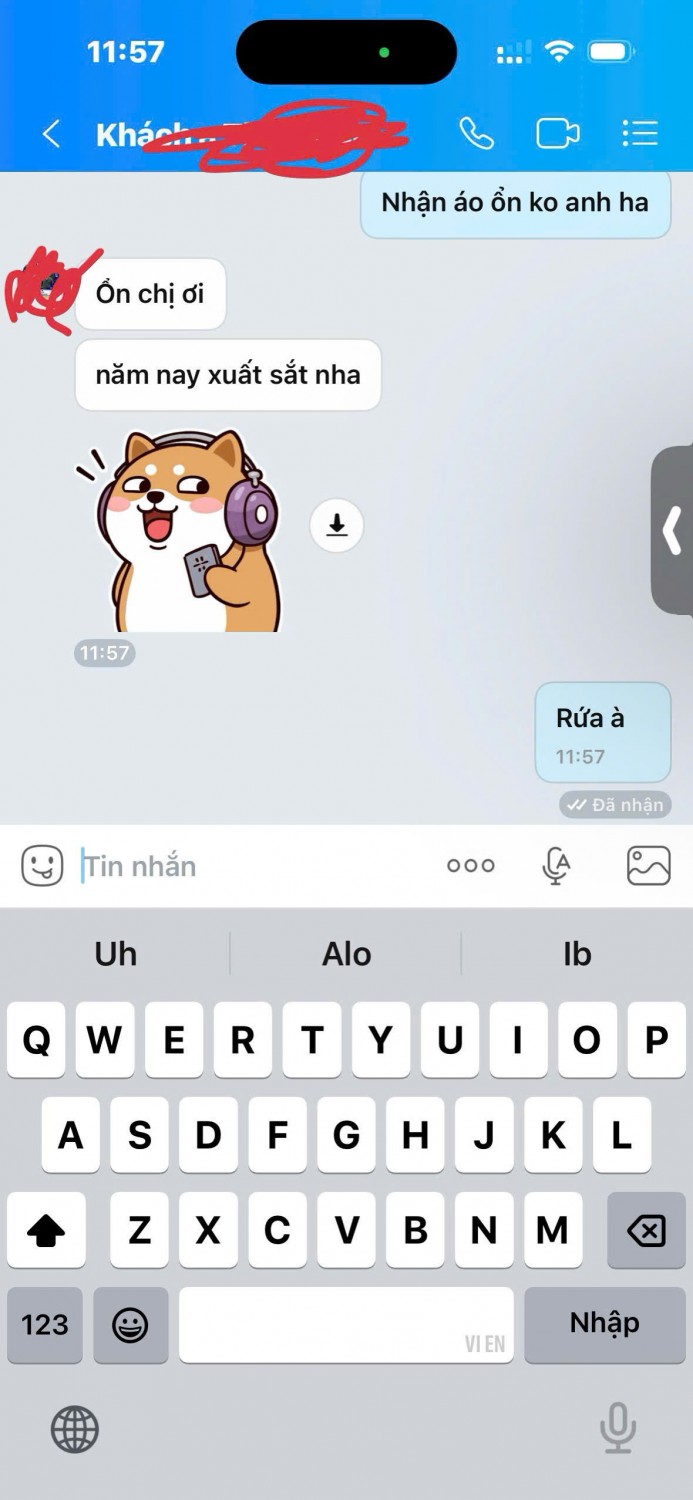 khách hàng khen kim vàng 